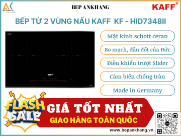 Bếp từ 2 vùng nấu Kaff KF - HID7348II - Made in Germany